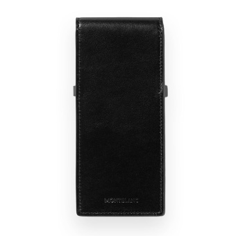 Montblanc Sartorial Leather Case for 3 Writing Instruments Black