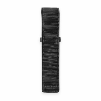 Montblanc Meisterstück 4810 Leder Etui für 1 Schreibgerät Schwarz