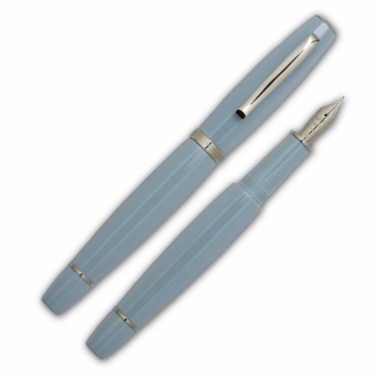 SCRIBO Feel Graublau Kolbenfüllhalter