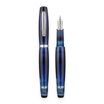 SCRIBO Feel Blu Sospeso Kolbenfüllhalter 