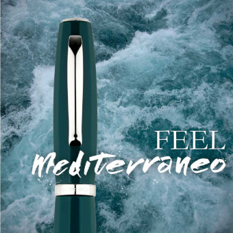 SCRIBO Feel Mediterraneo Kolbenfüllhalter
