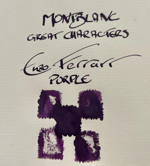 Montblanc Great Characters Enzo Ferrari Purple ink bottle