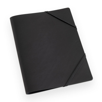 Legendär Hyde Leder Document Folder Schwarz