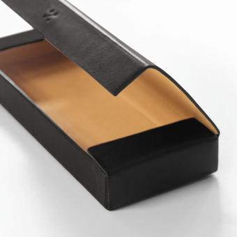 Legendär Etwee Long Leder Etui Schwarz