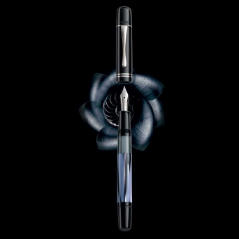 Pelikan Special Edition M101N Grey-Blue Kolbenfüllhalter