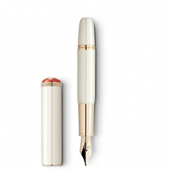 Montblanc Heritage Rouge et Noir Baby Special Edition Füllhalter Elfenbein