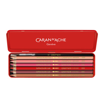 Caran d´Ache + Nina Cosford Kreativ-Set Supracolor Aquarelle-Holzfarbstifte Sonderedition