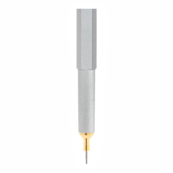 Rotring 800 Feinminenstift mit Drehmechanik und vollversenkbarer Spitze silber