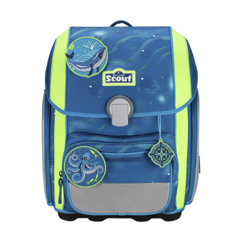 Scout Genius Schulranzen-Set Deep Sea