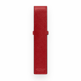 Montblanc Sartorial Case for 1 Writing Instrument Red