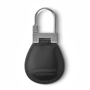 Montblanc Meisterstück Leder Schlüsselanhänger Schwarz 