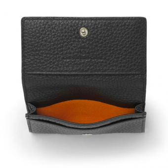 Graf von Faber-Castell Leder Cashmere Visitenkartenetui Schwarz