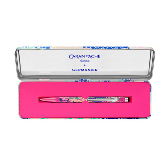 Caran d´Ache + Germanier 849 Kugelschreiber neonrosa Sonderedition