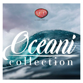 Aurora Ocean Collection Limited Edition Pacific Ocean Kolbenfüllhalter 