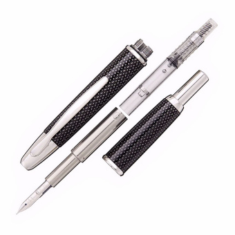 Pilot Capless Rhodium graphite Füllfederhalter 