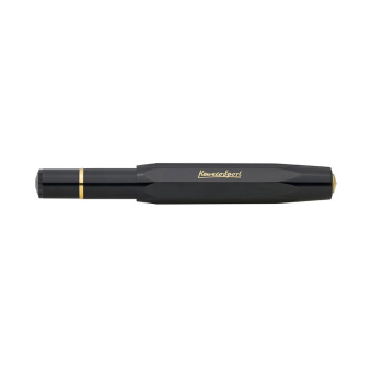 Kaweco Classic Sport Kolben Füllhalter schwarz - gold