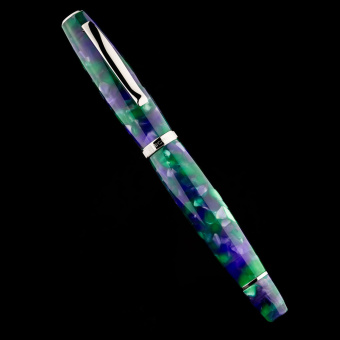 SCRIBO La Dotta Glicine platinum Kolbenfüllhalter