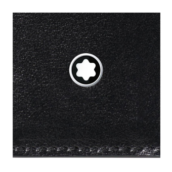 Montblanc Meisterstück Leder Etui für 2 Schreibgeräte Schwarz