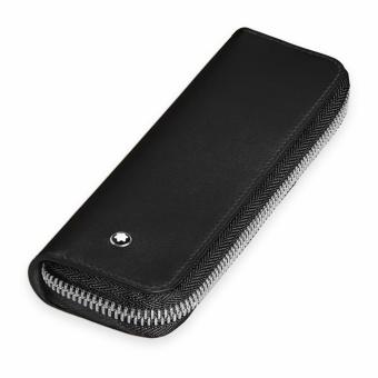 Montblanc Meisterstück Etui für 1 Schreibgerät mit Reissverschluss Schwarz