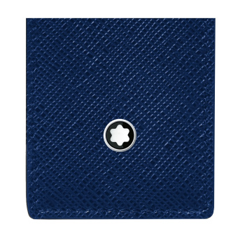 Montblanc Sartorial Leather Case for 2 Writing Instruments Blue