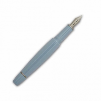 SCRIBO Feel Graublau Kolbenfüllhalter