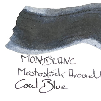 Montblanc Meisterstück Around the World in 80 Days III Coal Blue Tintenglas