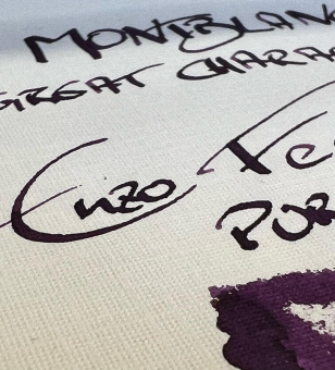 Montblanc Great Characters Enzo Ferrari Purple ink bottle