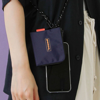 Midori L-Zip Purse Geldbörse mit Reissverschluss 