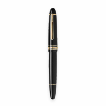 Montblanc Vergoldeter Meisterstück LeGrand Calligraphy Curved Nib Kolbenfüllhalter