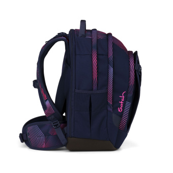 Satch Match Plus Schulrucksack Seismic Pink