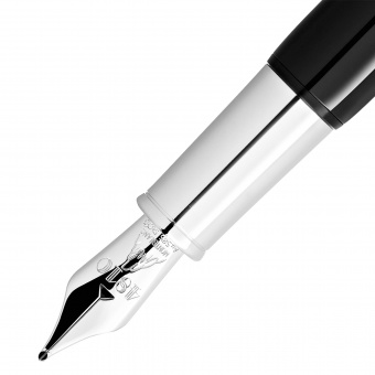 Montblanc Heritage Rouge et Noir Baby Special Edition Füllhalter Schwarz