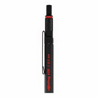 Rotring 800 fine-lead pencil with push mechanism black