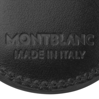 Montblanc Meisterstück Leder Schlüsselanhänger Schwarz 