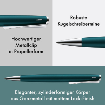 Lamy studio petrol Drehkugelschreiber
