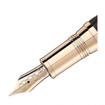 Montblanc Great Masters Alligator Leather Brown Special Edition Fountain Pen