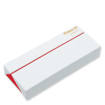 Pelikan Souverän M600 Special Edition Rot-Weiss Kolbenfüllhalter