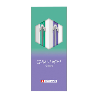 Caran d´Ache Borealis Set 849 Kugelschreiber & 844 Druckbleistift Sonderedition