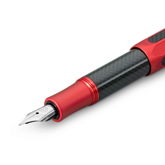 Kaweco AC Sport Carbon rot Füllhalter