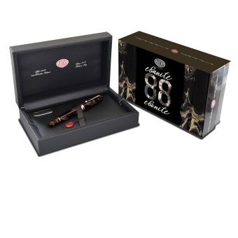 Aurora 88 Limited Edition Ebonite cognac Kolbenfüllhalter