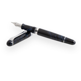 Aurora 88 Limited Edition Ebonite blue Kolbenfüllhalter