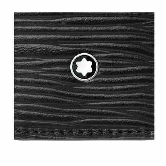 Montblanc Meisterstück 4810 Leder Etui für 2 Schreibgeräte Schwarz