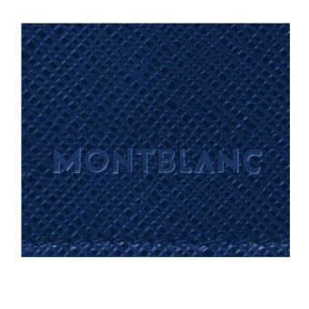Montblanc Sartorial Leather Case for 2 Writing Instruments Blue