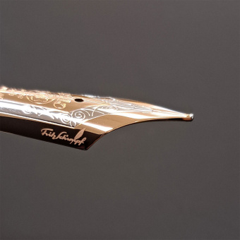 Montblanc x Fritz Schimpf Special Edition Italic Delight Kolbenfüllhalter