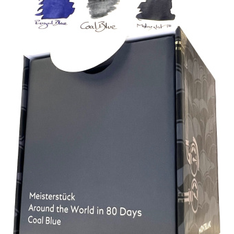 Montblanc Meisterstück Around the World in 80 Days III Coal Blue Tintenglas