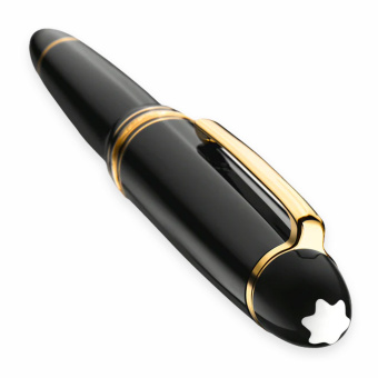 Montblanc Vergoldeter Meisterstück LeGrand Calligraphy Curved Nib Kolbenfüllhalter