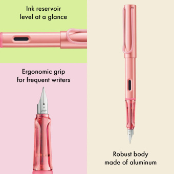 Lamy AL-star flamingo Füllhalter Special Edition 2026 LH - Linkshänder