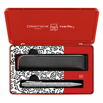 Caran d´Ache + Keith Haring Ecridor Kugelschreiber Sonderedition