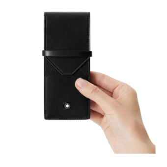 Montblanc Sartorial Leather Case for 3 Writing Instruments Black