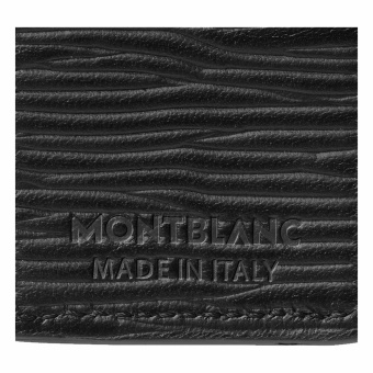 Montblanc Meisterstück 4810 Leder Etui für 2 Schreibgeräte Schwarz