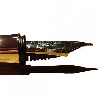Graf von Faber-Castell Guilloche Chevron Sonderedition Italic 50 Füllhalter